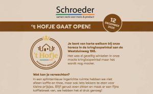 't Hofje horeca kringloopwinkel Schroeder Scheveningen Den Haag